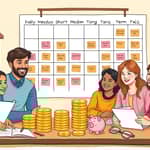Inclua metas de economia em todas as etapas do ano
