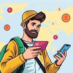 Conta multimoeda para viagens internacionais