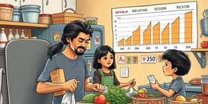Avalie o impacto da inflação no custo de vida