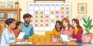 Inclua metas de economia em todas as etapas do ano