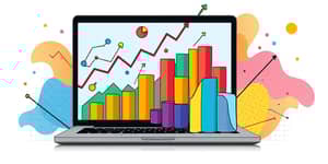 Use gráficos para visualizar evolução financeira