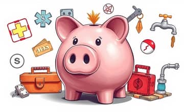 Tenha um fundo para imprevistos antes de investir