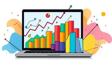 Use gráficos para visualizar evolução financeira