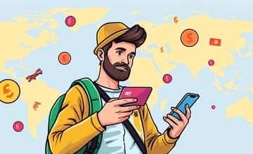Conta multimoeda para viagens internacionais