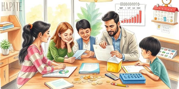 Adapte o orçamento após mudanças familiares ou profissionais