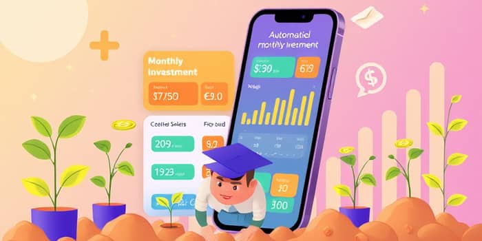 Inclua aportes automáticos para fortalecer o hábito de investir