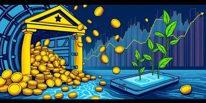 Conta corrente com opções automáticas de investimento