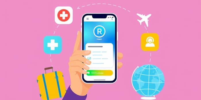 Seguro viagem com assistência por aplicativo